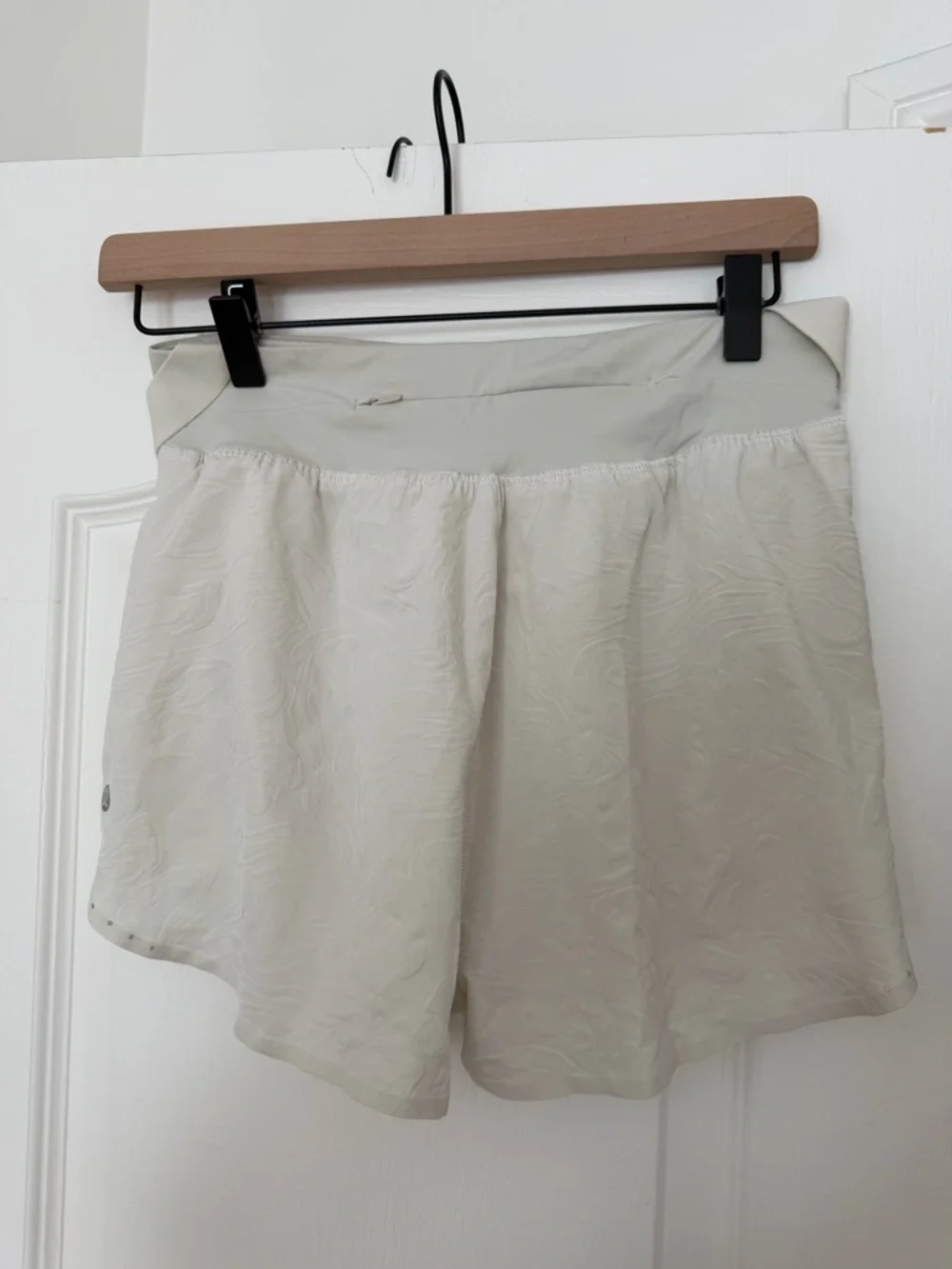 lululemon athletica Cream Athletic Skort Shorts